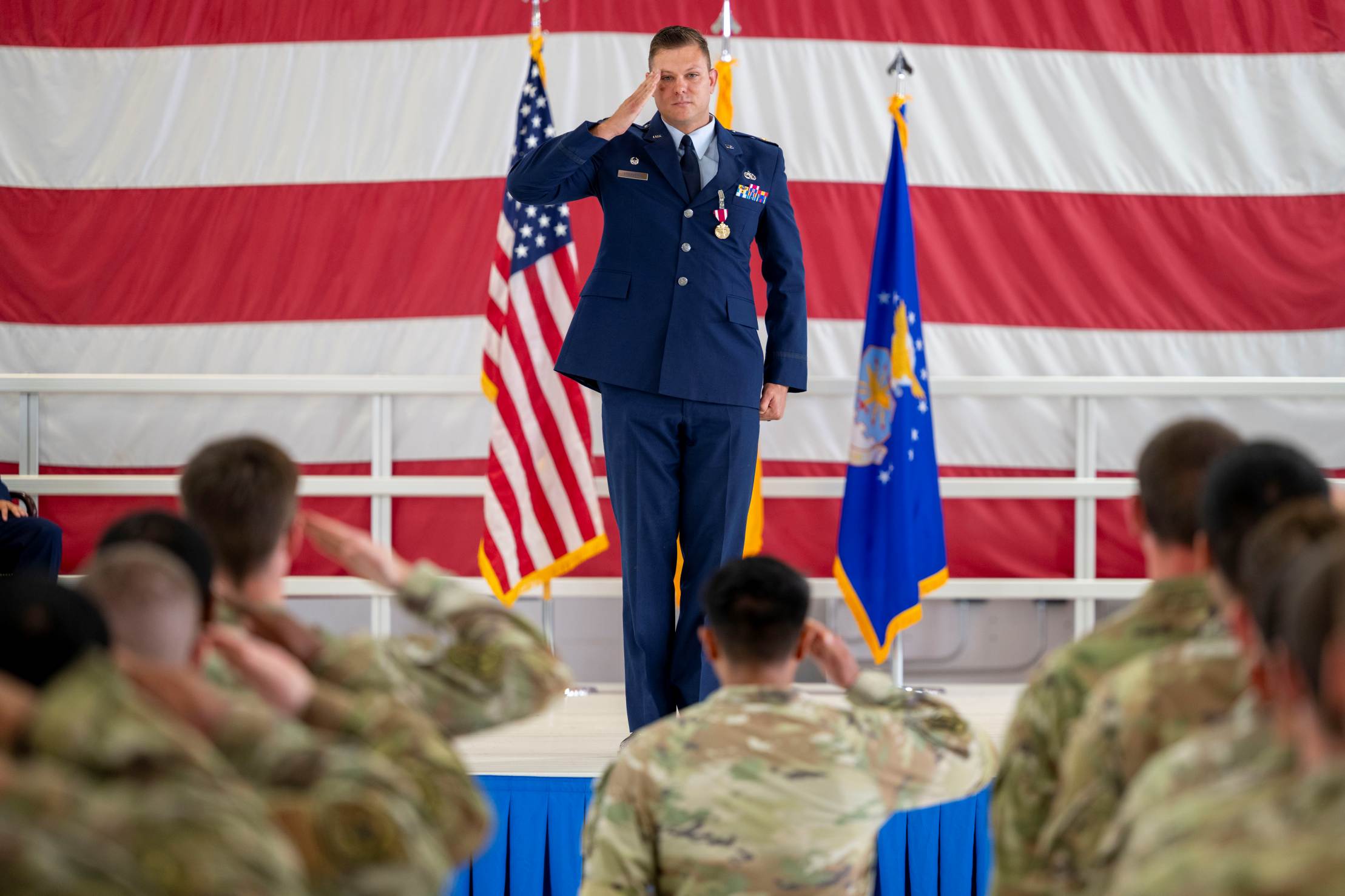 Air Force Change of Command Ceremony