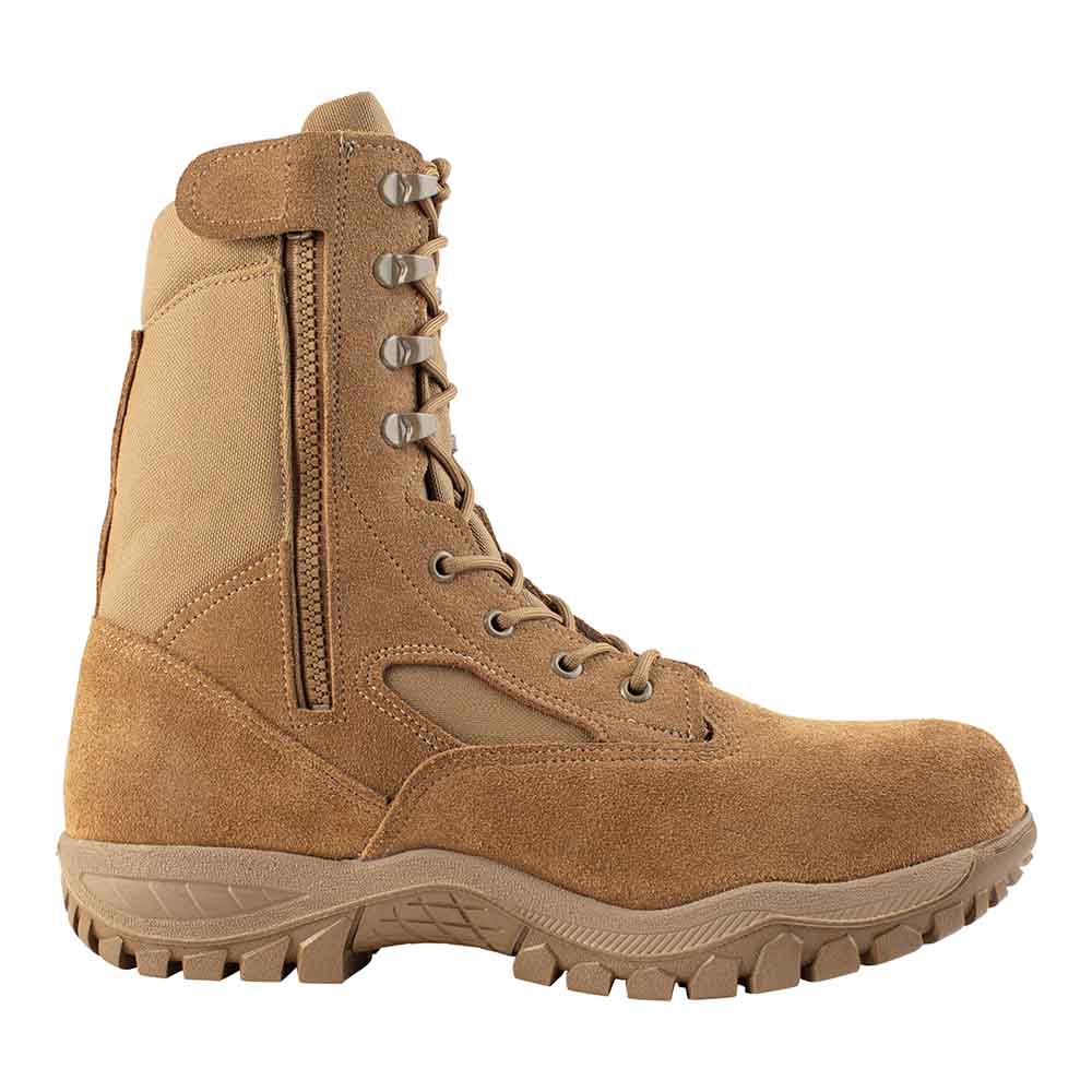BELLEVILLE HOT WEATHER SIDE-ZIP COMPOSITE TOE MILITARY BOOTS
