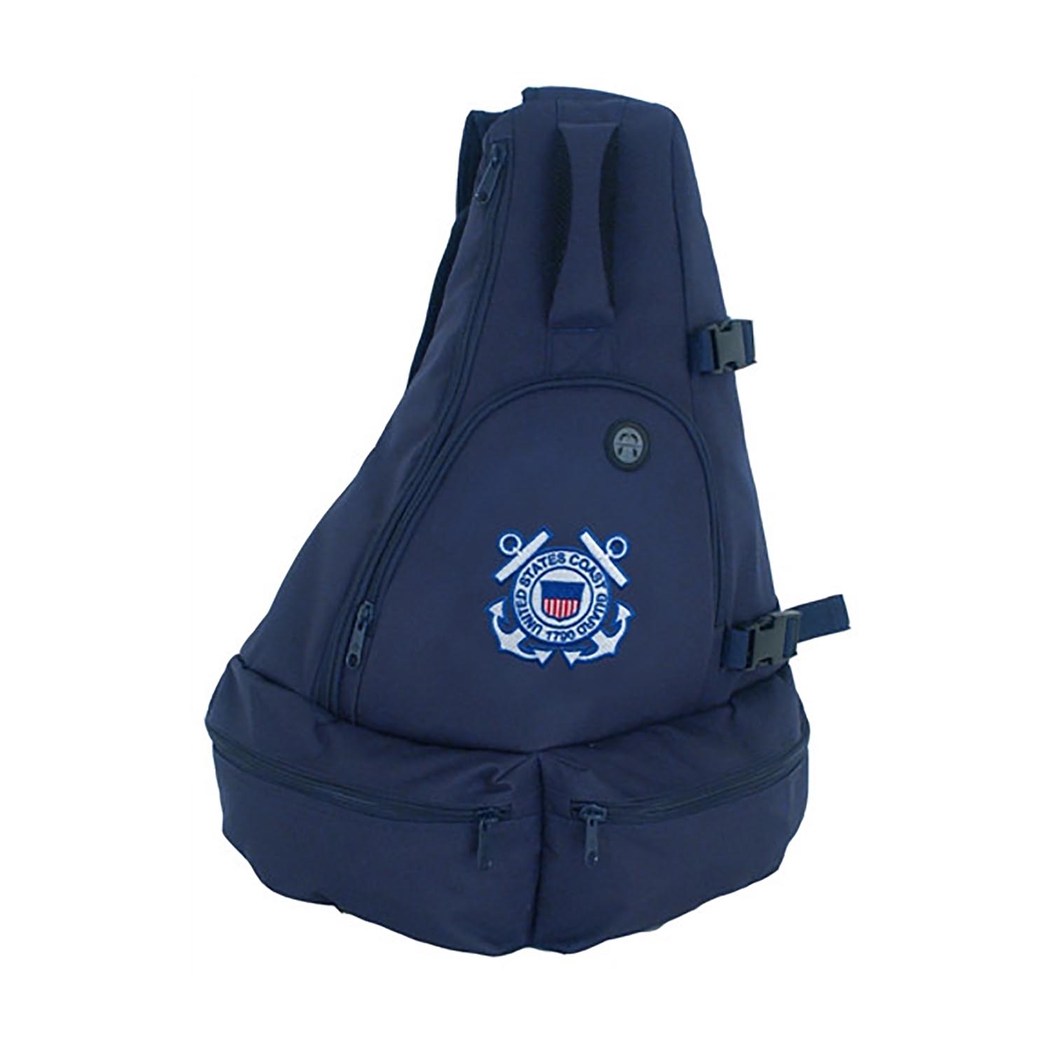 MERCURY TACTICAL GEAR SLING BAG WITH COAST GUARD LOGO