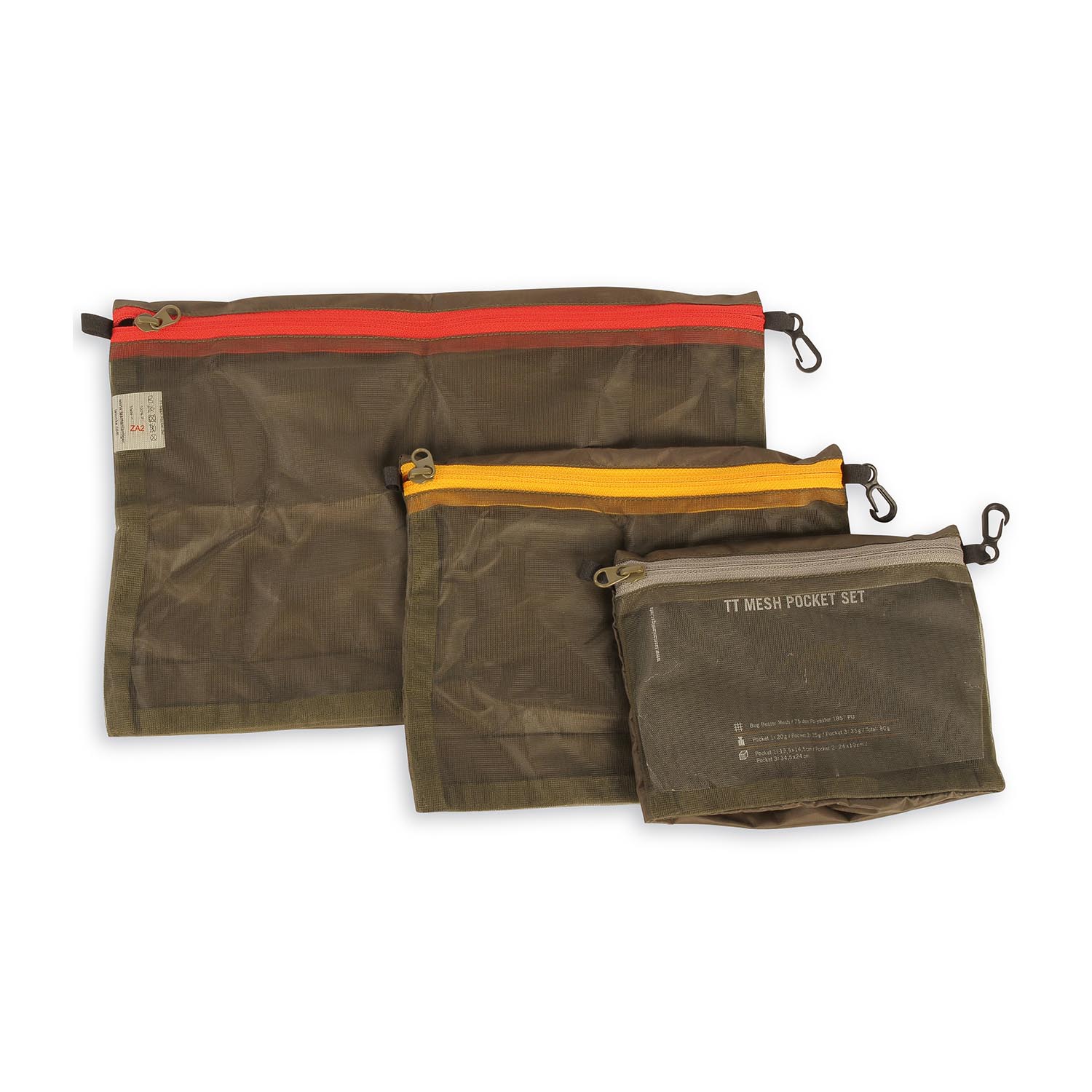 TASMANIAN TIGER MESH POCKET SET