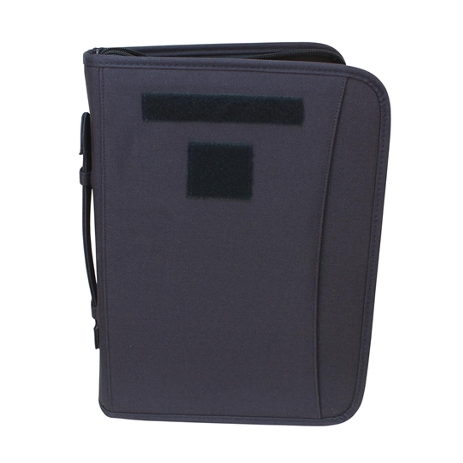MERCURY TACTICAL GEAR ZIPPERED THREE RING BINDER AND PADFOLI