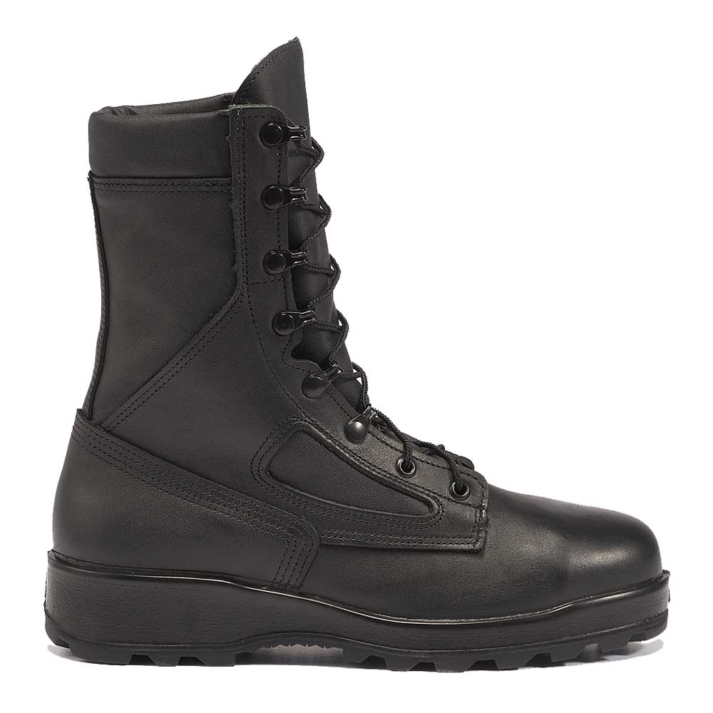 BELLEVILLE WOMEN'S US NAVY GENERAL PURPOSE STEEL TOE MILITARY BOOTS in black