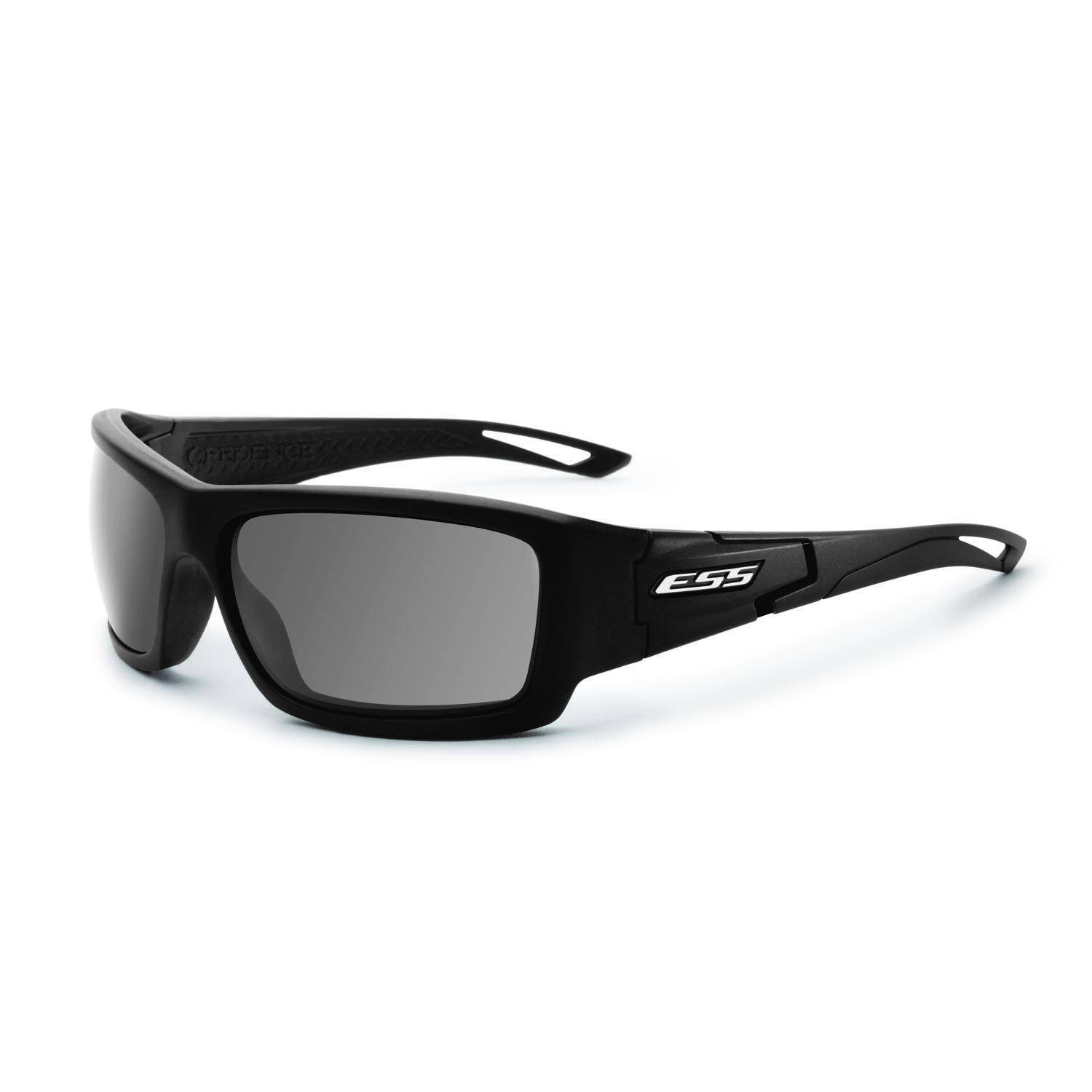 ESS CREDENCE BLACK SUNGLASSES WITH SMOKE GREY LENSES