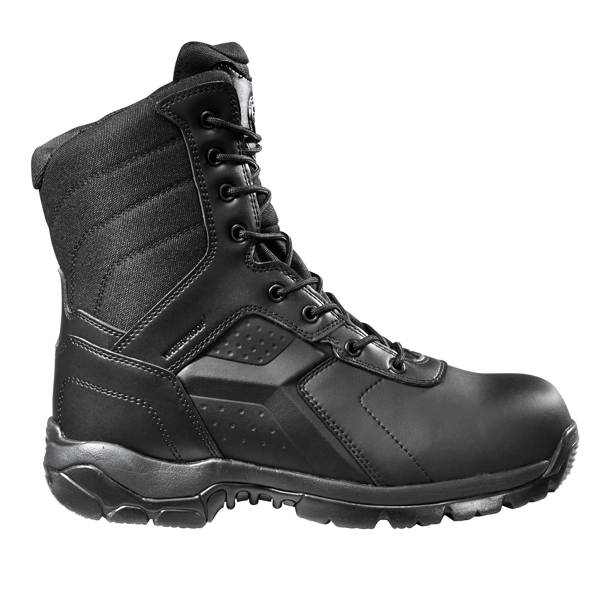 BLACK DIAMOND 8" WATERPROOF SIDE ZIP TACTICAL BOOTS