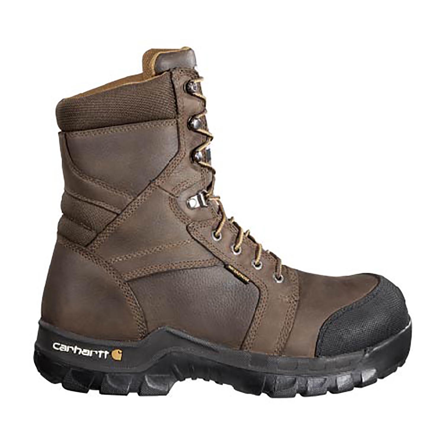CARHARTT MEN�S RUGGED FLEX 8" INSULATED COMPOSITE TOE CSA BO
