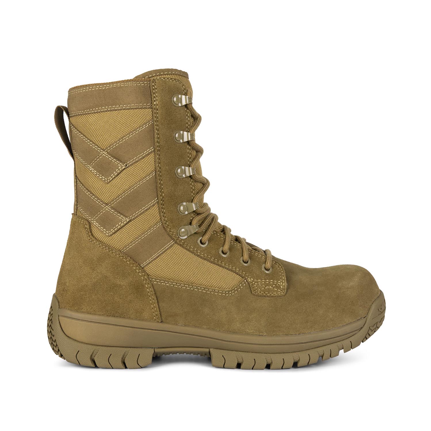 MISSION MADE MEN'S 8" SIDE-ZIP COMP TOE BOOTS