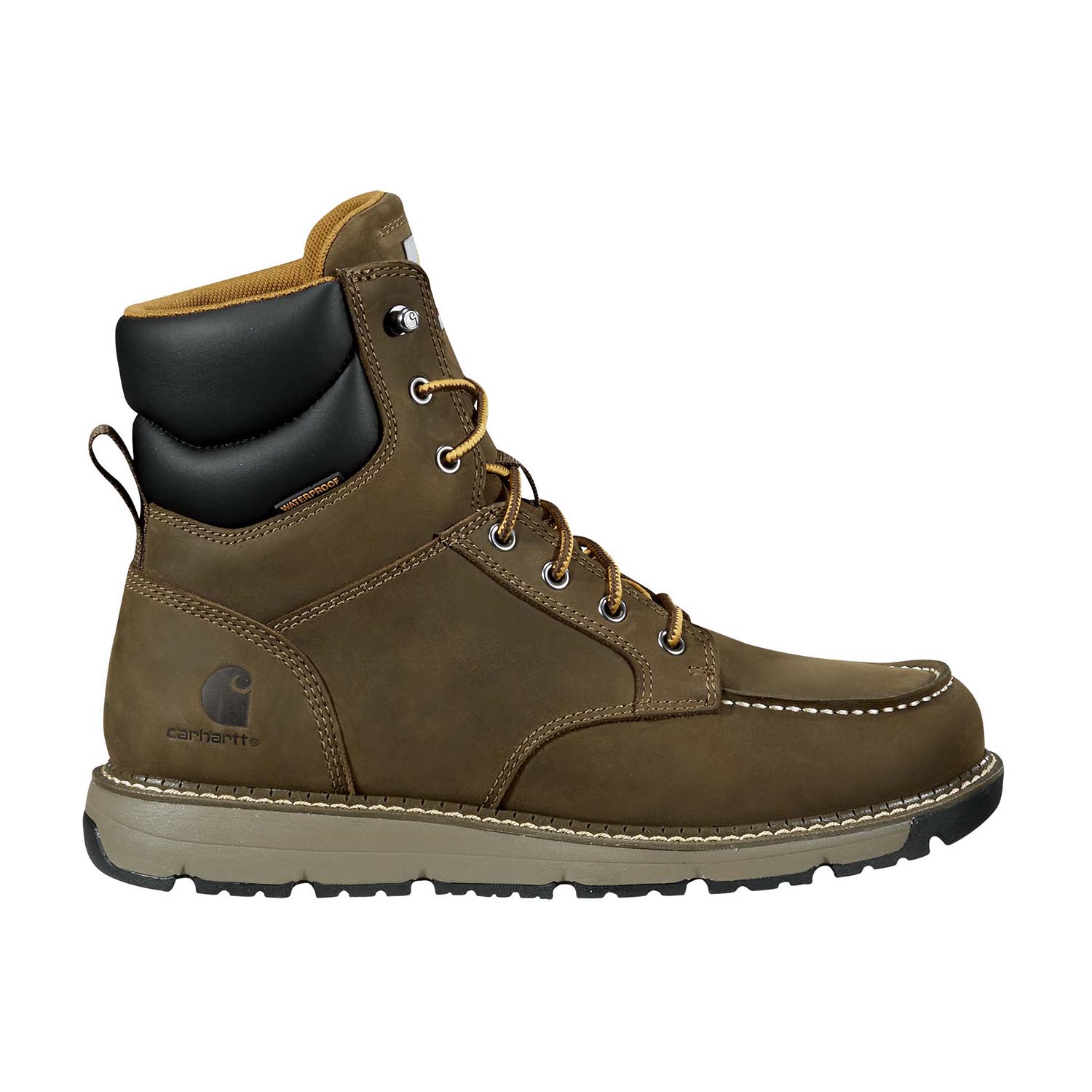CARHARTT MEN'S MILLBROOK 6" WEDGE WATERPROOF BOOTS