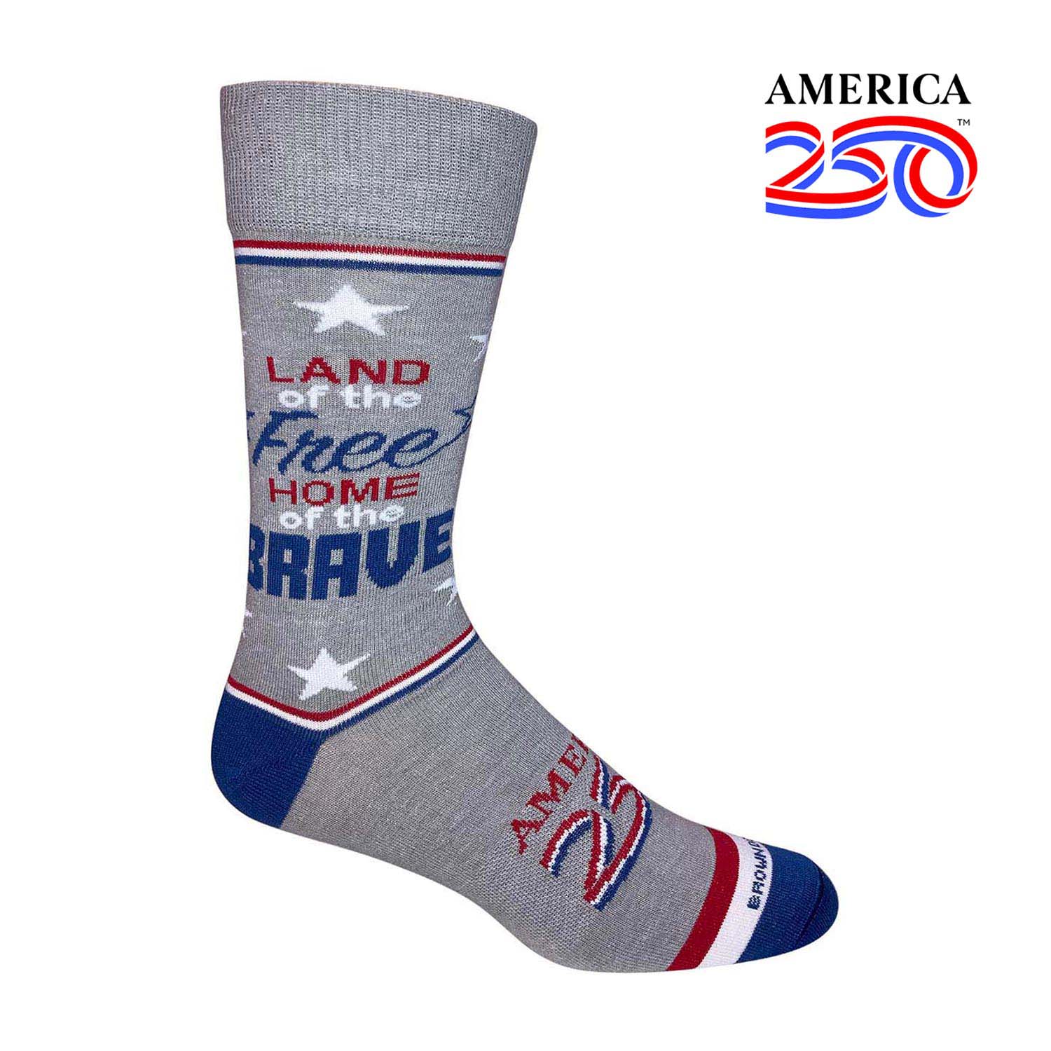 Wilson Brown Free & Brave Dress Socks