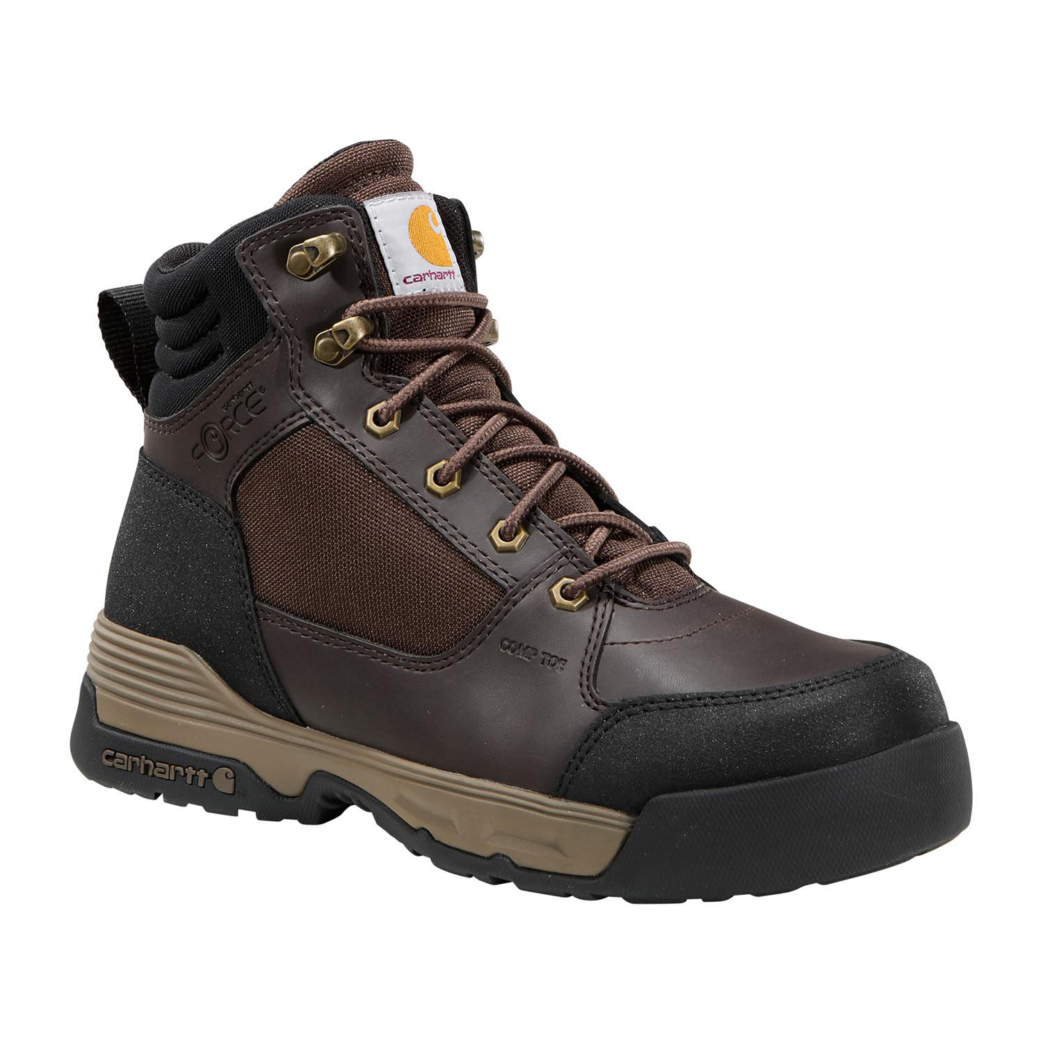 CARHARTT MEN'S FORCE HD 6&QUOT; COMPOSITE TOE WORK BOOT