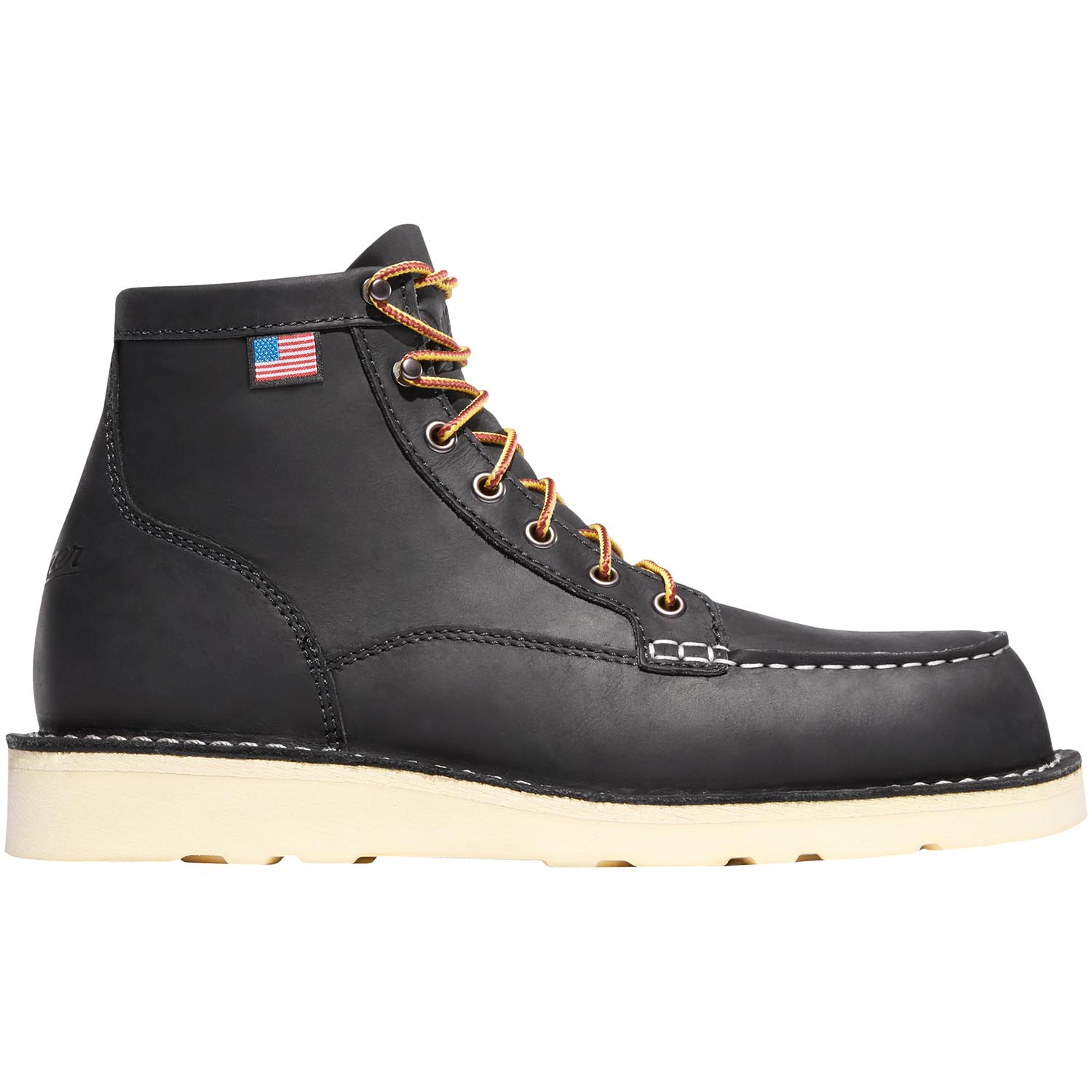 DANNER MEN'S BULL RUN 6" MOC TOE ASTM BOOTS