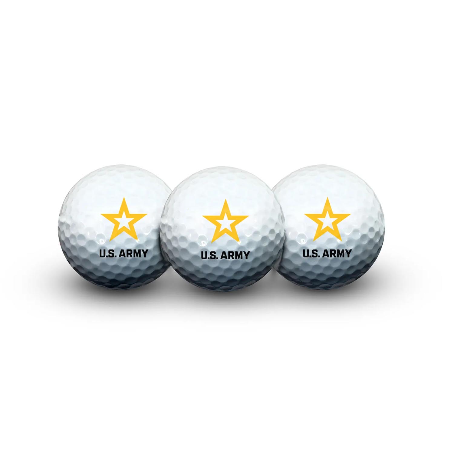U.S. MILITARY GOLF BALLS, 3 PACK