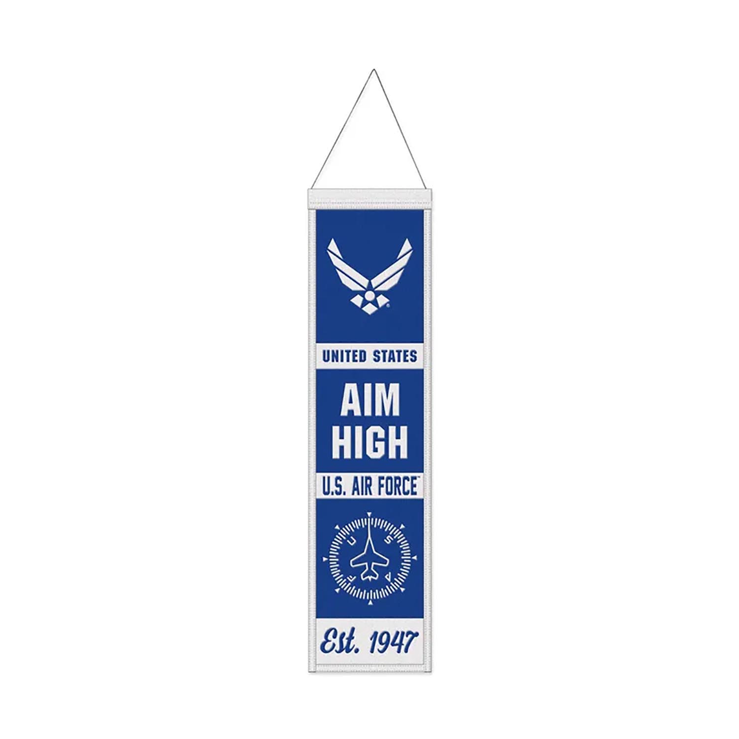 Wincraft Air Force Wool Banner, 8" x 32"