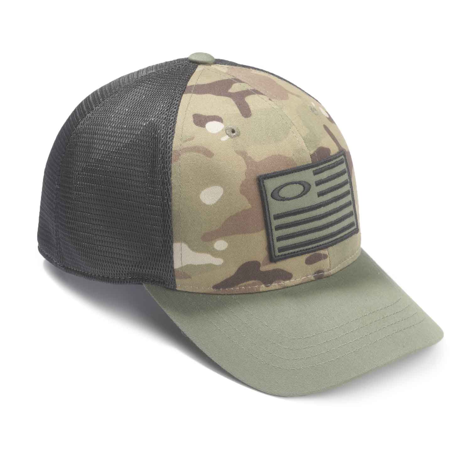 OAKLEY SI MULTICAM FLAG 110 SNAPBACK CAP