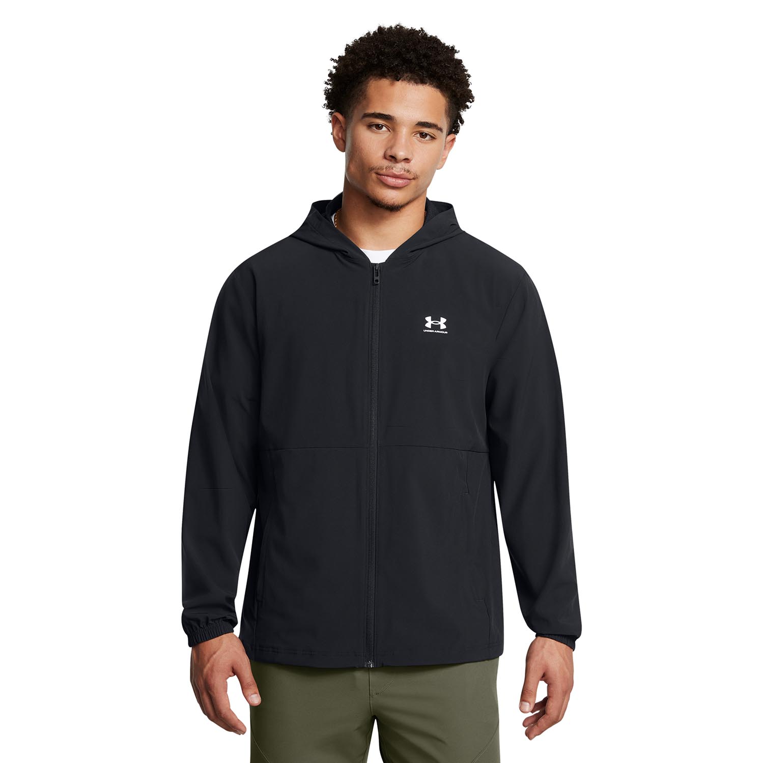 UNDER ARMOUR MEN'S VIBE WOVEN WINDBREAKER