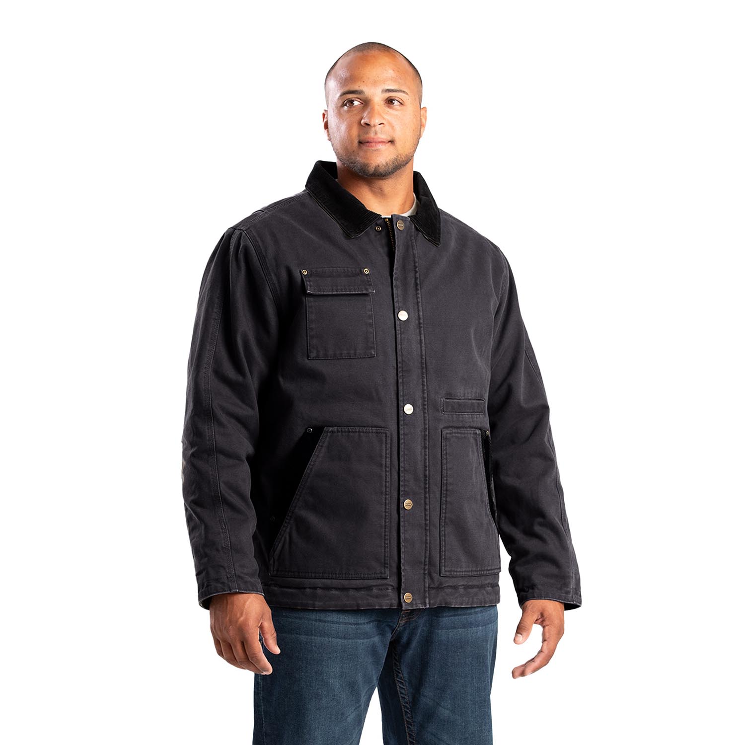 BERNE MEN'S VINTAGE WASHED TRADITIONAL CHORE COAT