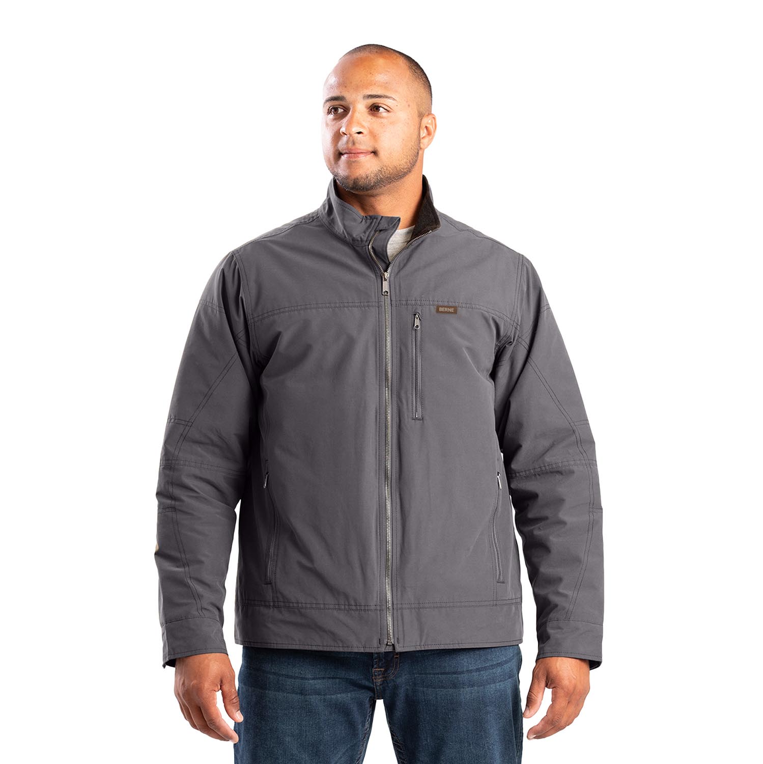 BERNE HIGHLAND QUILT-LINED MICRO-DUCK JACKET