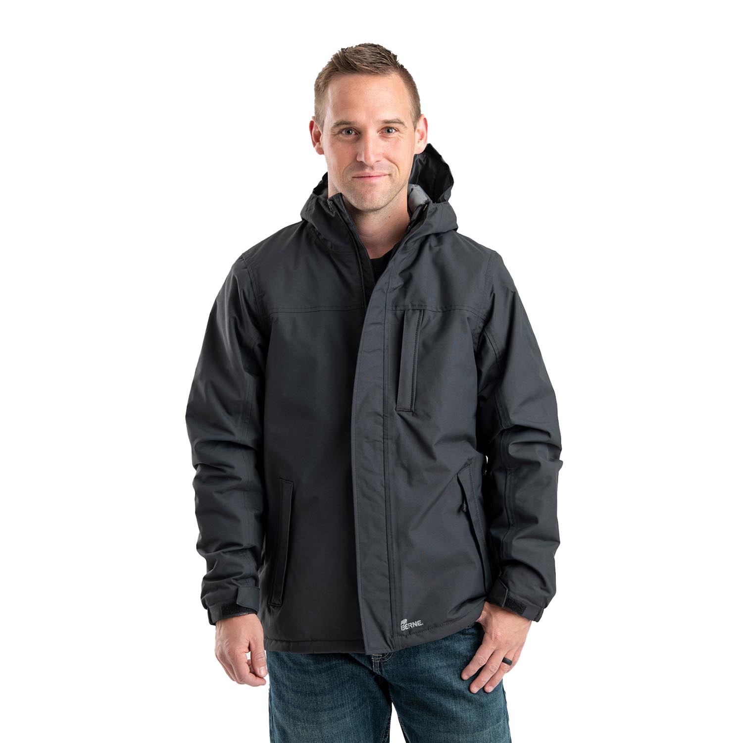 BERNE COASTLINE WATERPROOF INSULATED STORM JACKET