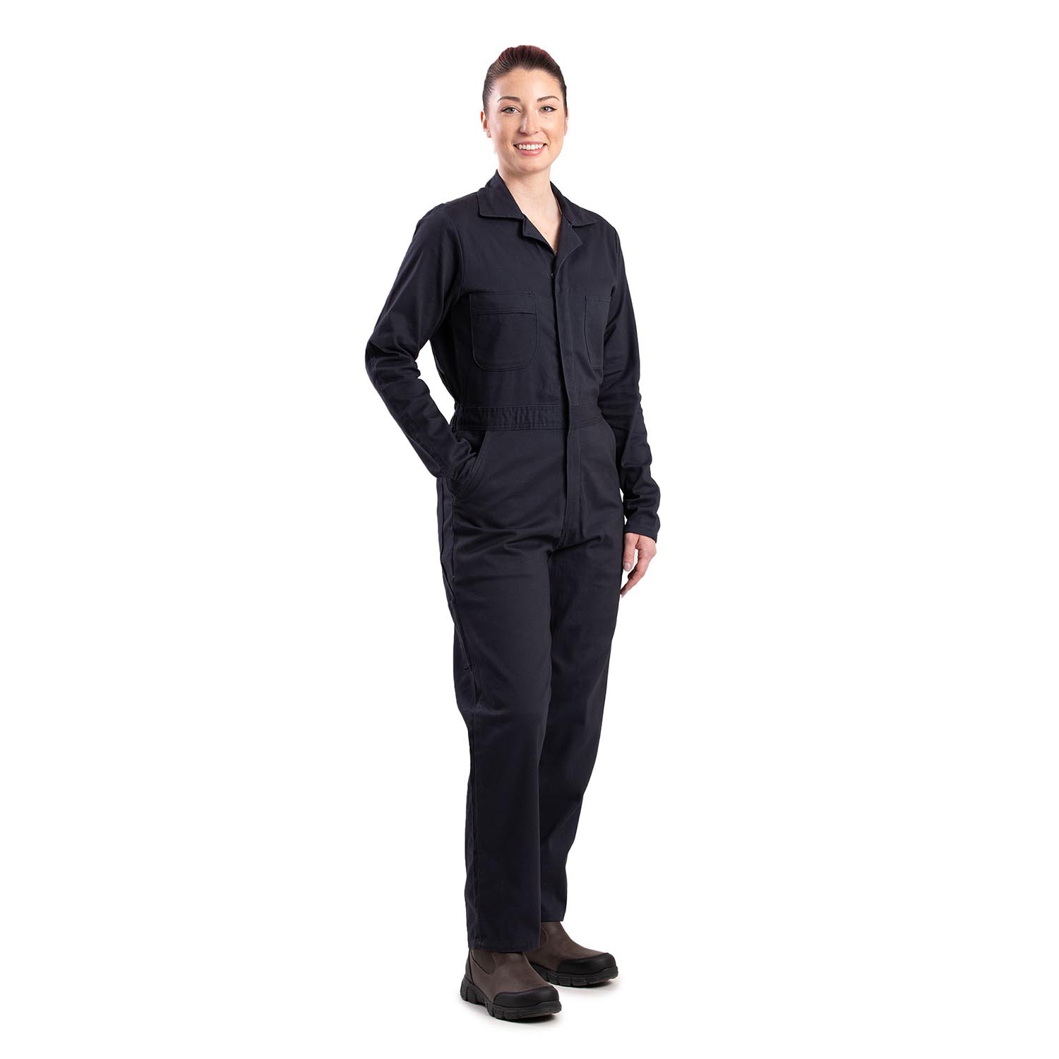 BERNE WOMEN�S HIGHLAND FLEX COTTON UNLINED COVERALLS