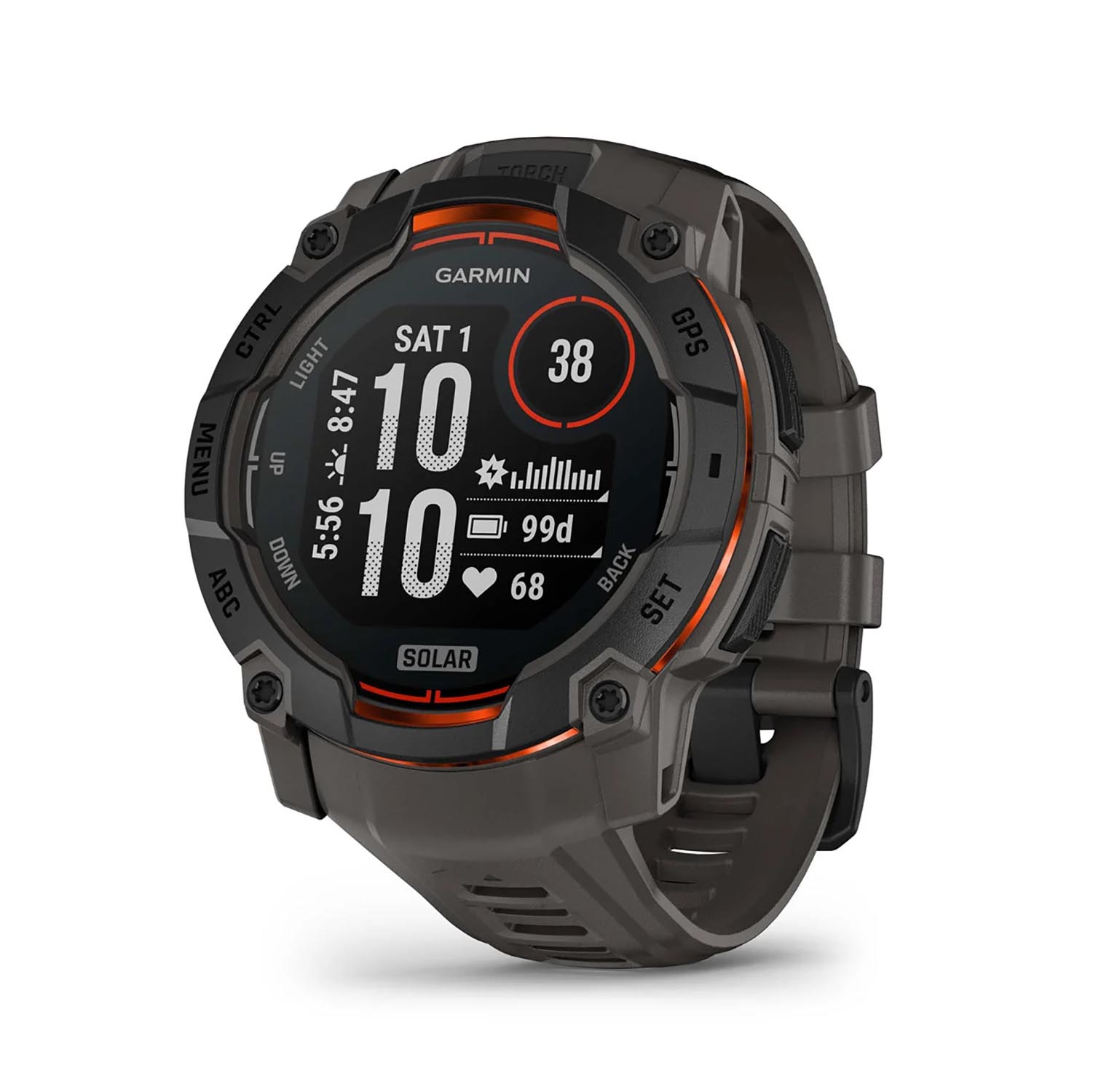 Garmin Instinct 3 Smartwatch, 50 mm, Solar
