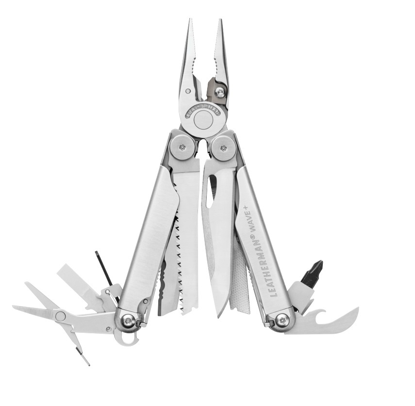 Leatherman Wave+ Multi-Tool in Stainless Steel