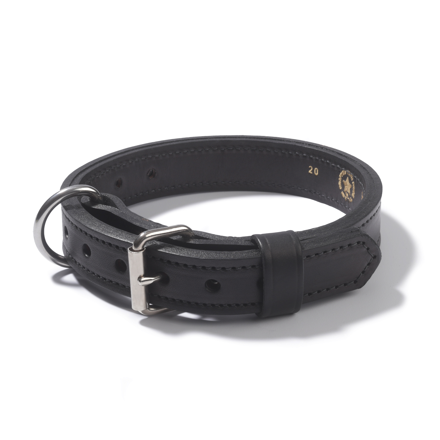 BOSTON LEATHER 1-1/4" K9 AGITATION COLLAR