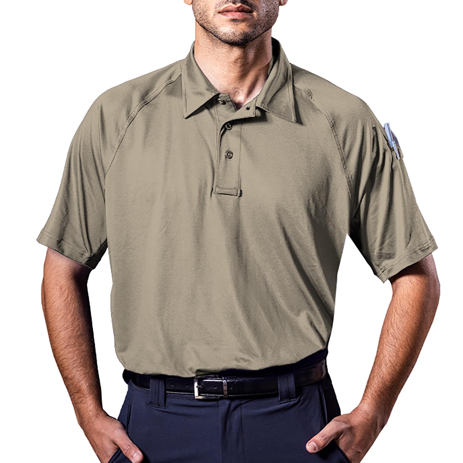 ELBECO MEN'S UFX PERSIST SHORT SLEEVE POLO