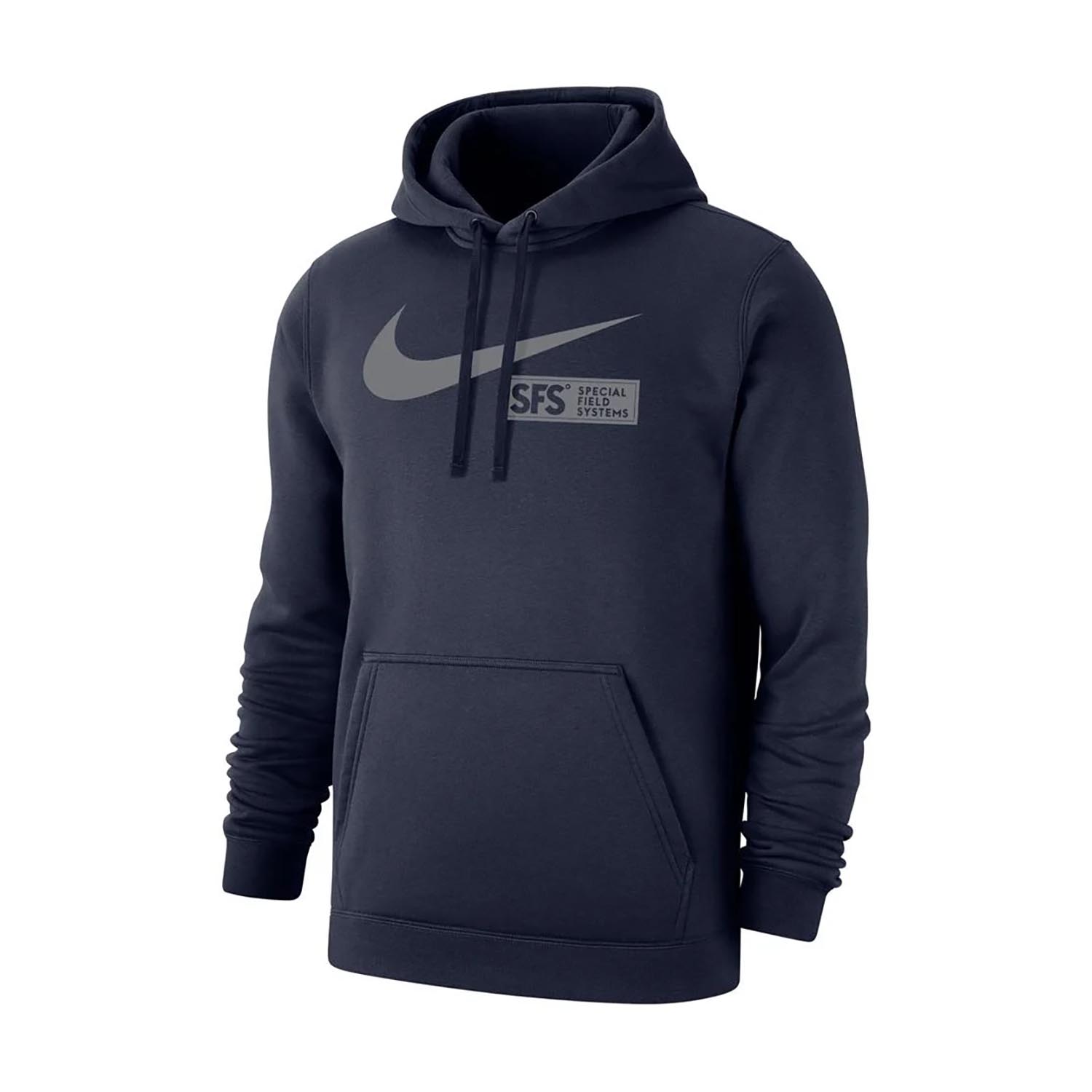 Nike Men's SFS Swoosh Club Fleece Hoodie