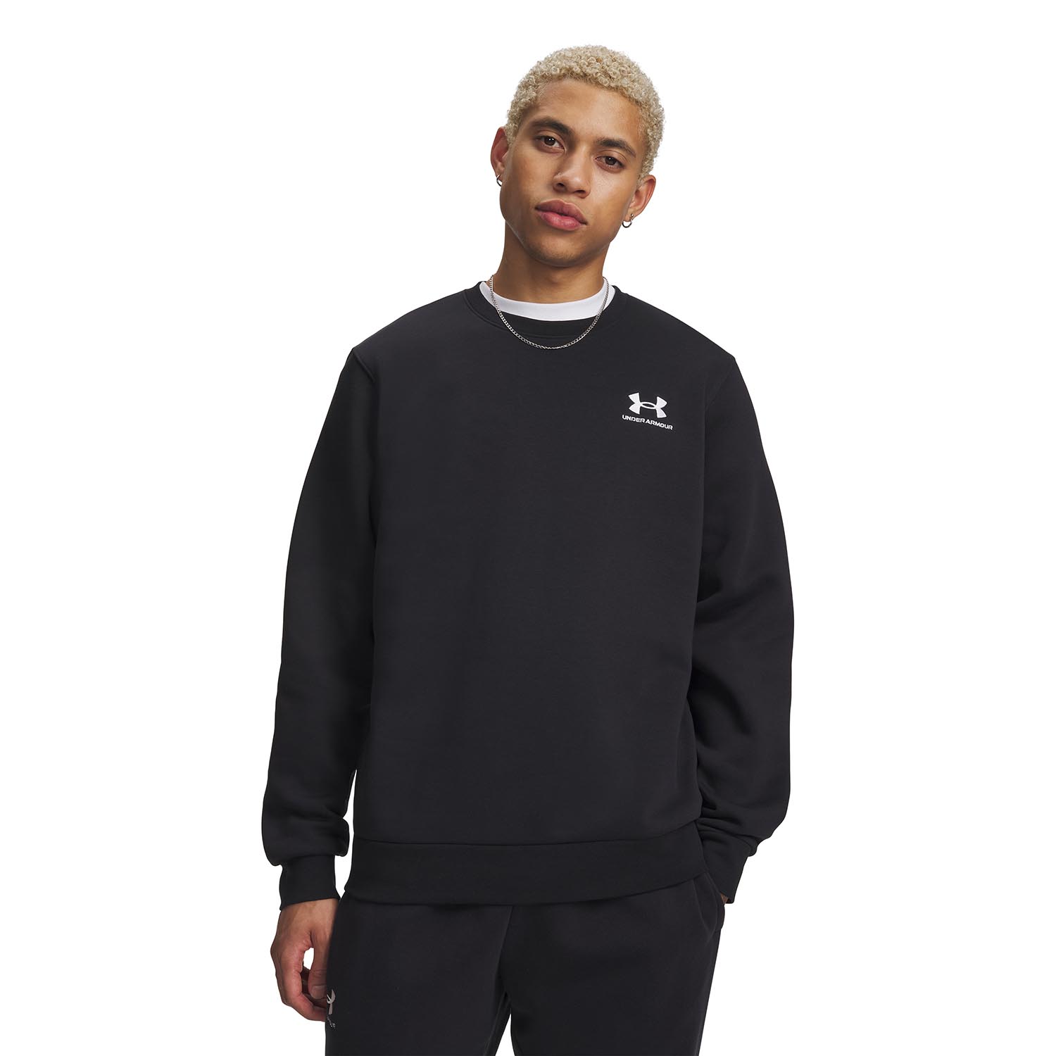 UNDER ARMOUR MEN'S ICON FLEECE CREW SWEATSHIRT