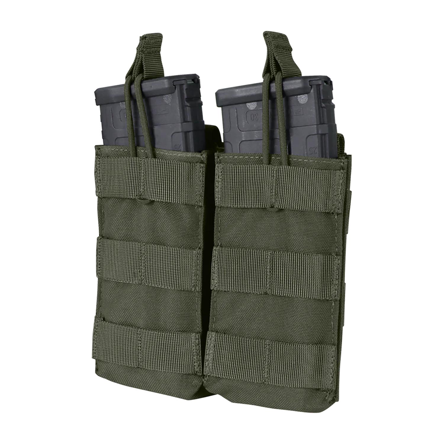 CONDOR DOUBLE M4/M16 OPEN TOP MAG POUCH