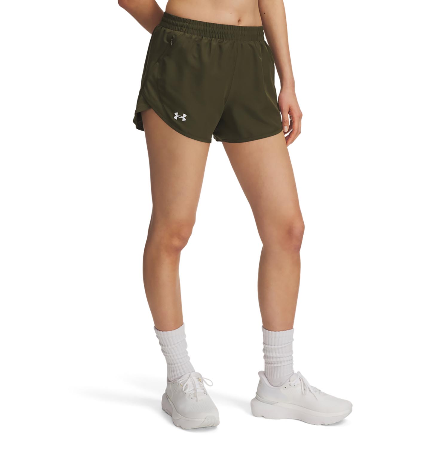 UNDER ARMOUR WOMEN'S UA FLY-BY 3" SHORTS