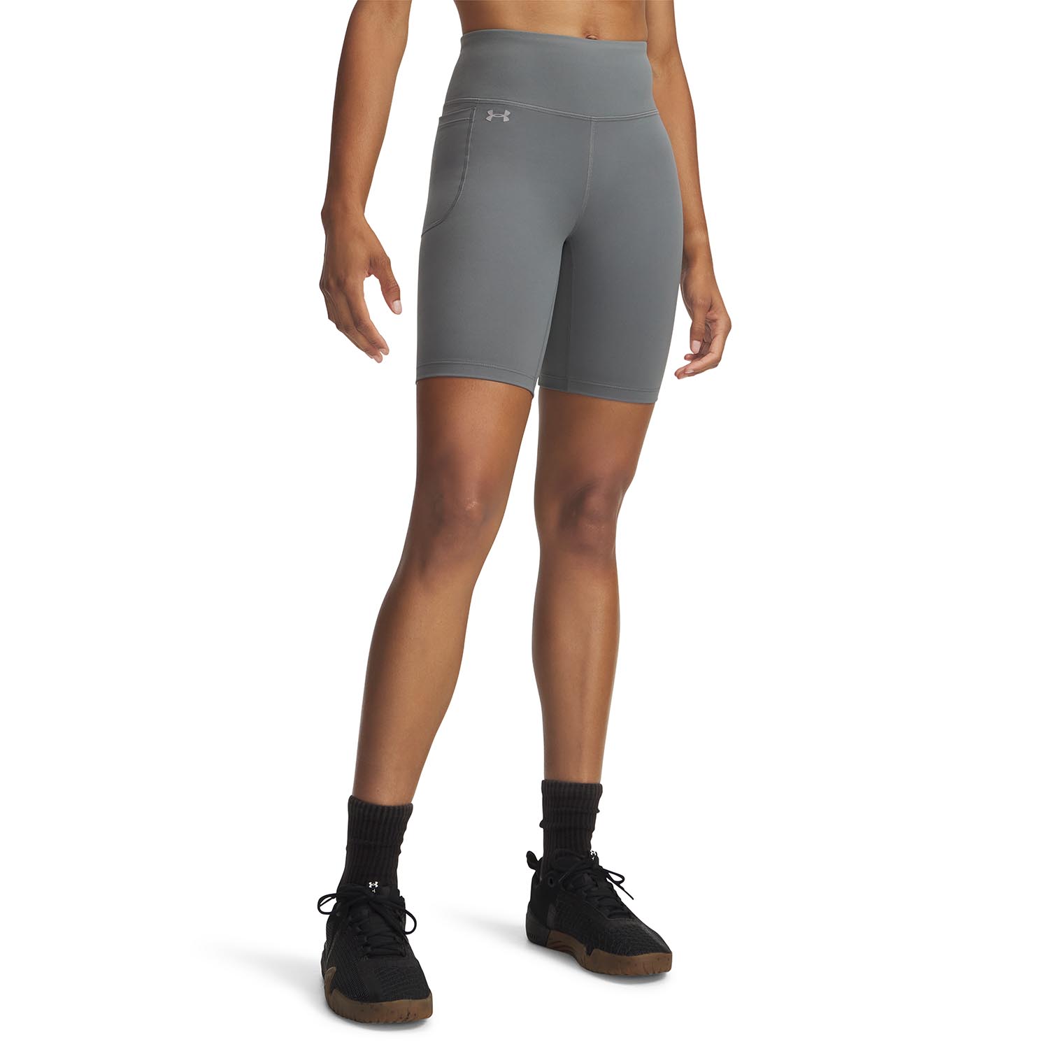 UNDER ARMOUR WOMEN'S MOTION 8" BIKE SHORTS
