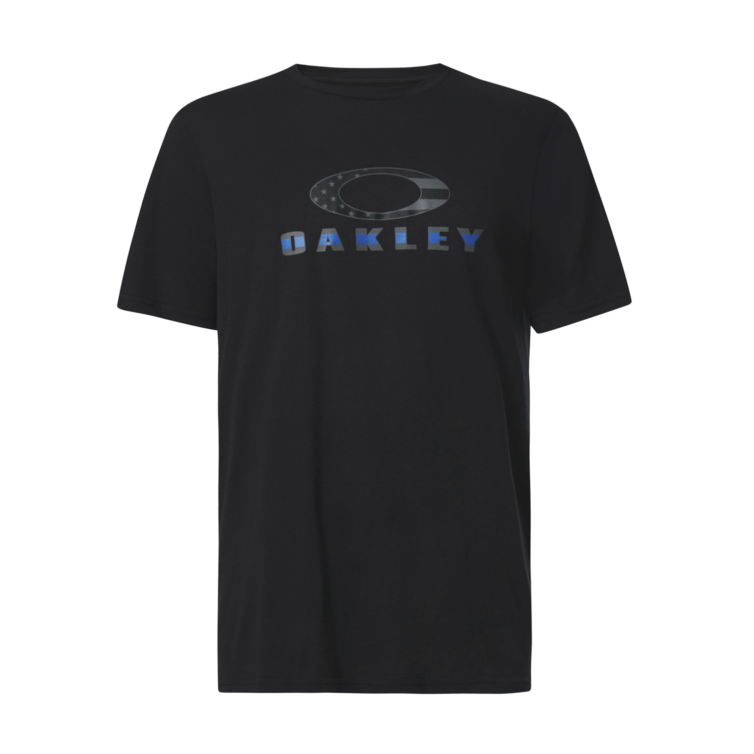 OAKLEY SI THIN BLUE LINE LOGO TEE