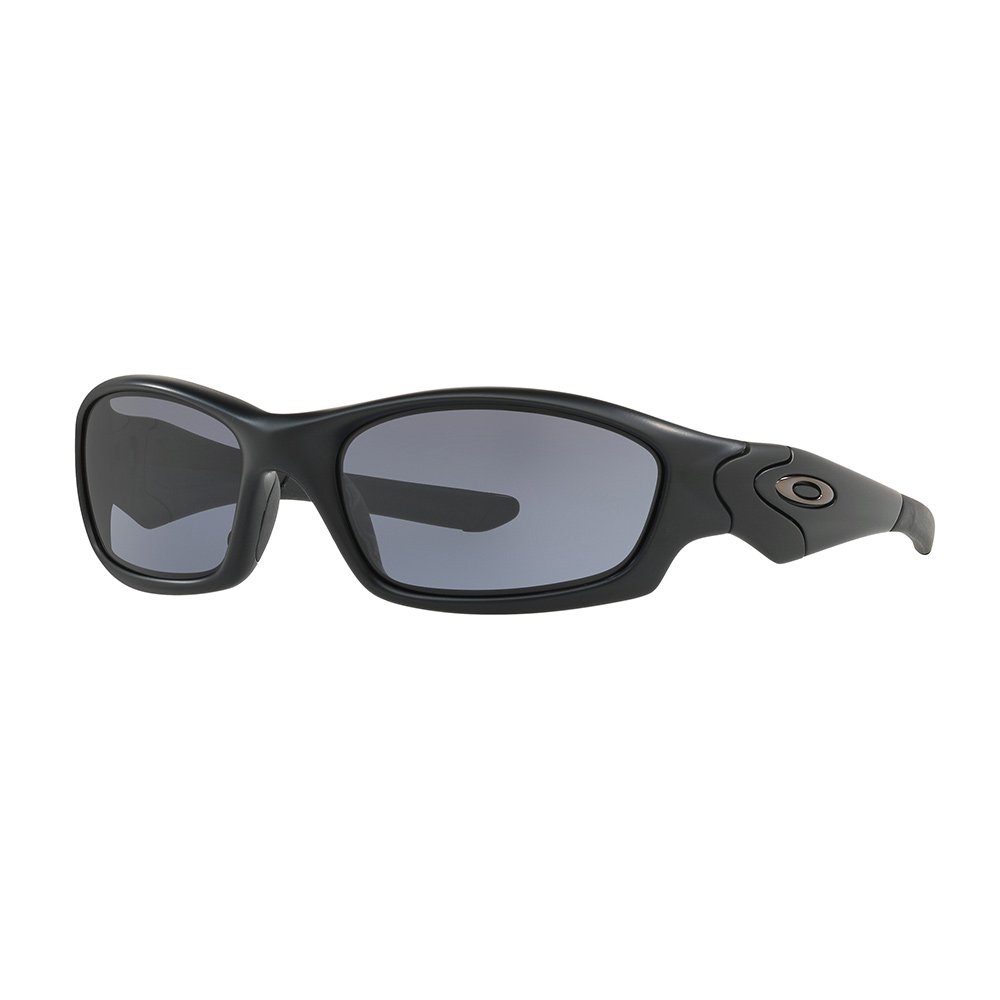 OAKLEY SI STRAIGHT JACKET MATTE BLACK FRAME WITH GREY LENS G