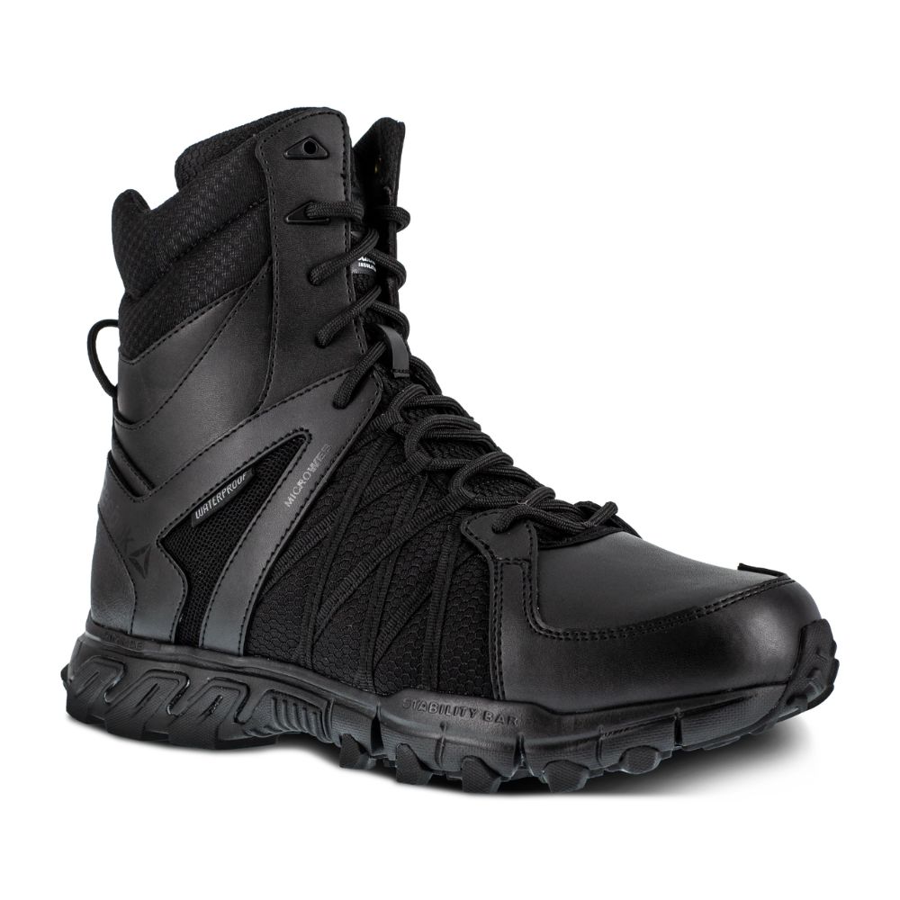 REEBOK TRAILGRIP INSULATED WATERPROOF SIDE ZIP TACTICAL BOOT