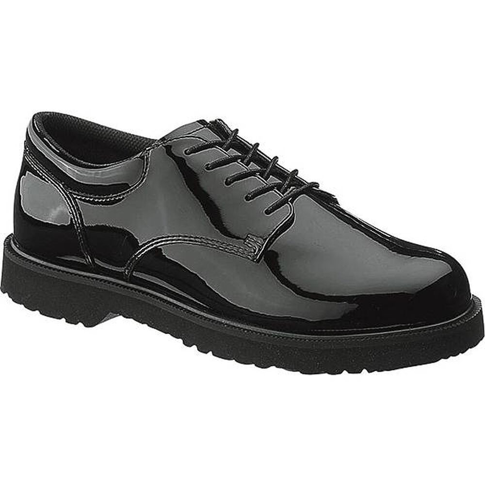 BATES HIGH GLOSS WOMEN'S DUTY OXFORDS SHOES