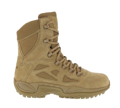 REEBOK RAPID RESPONSE 8 INCH STEALTH BOOTS COYOTE