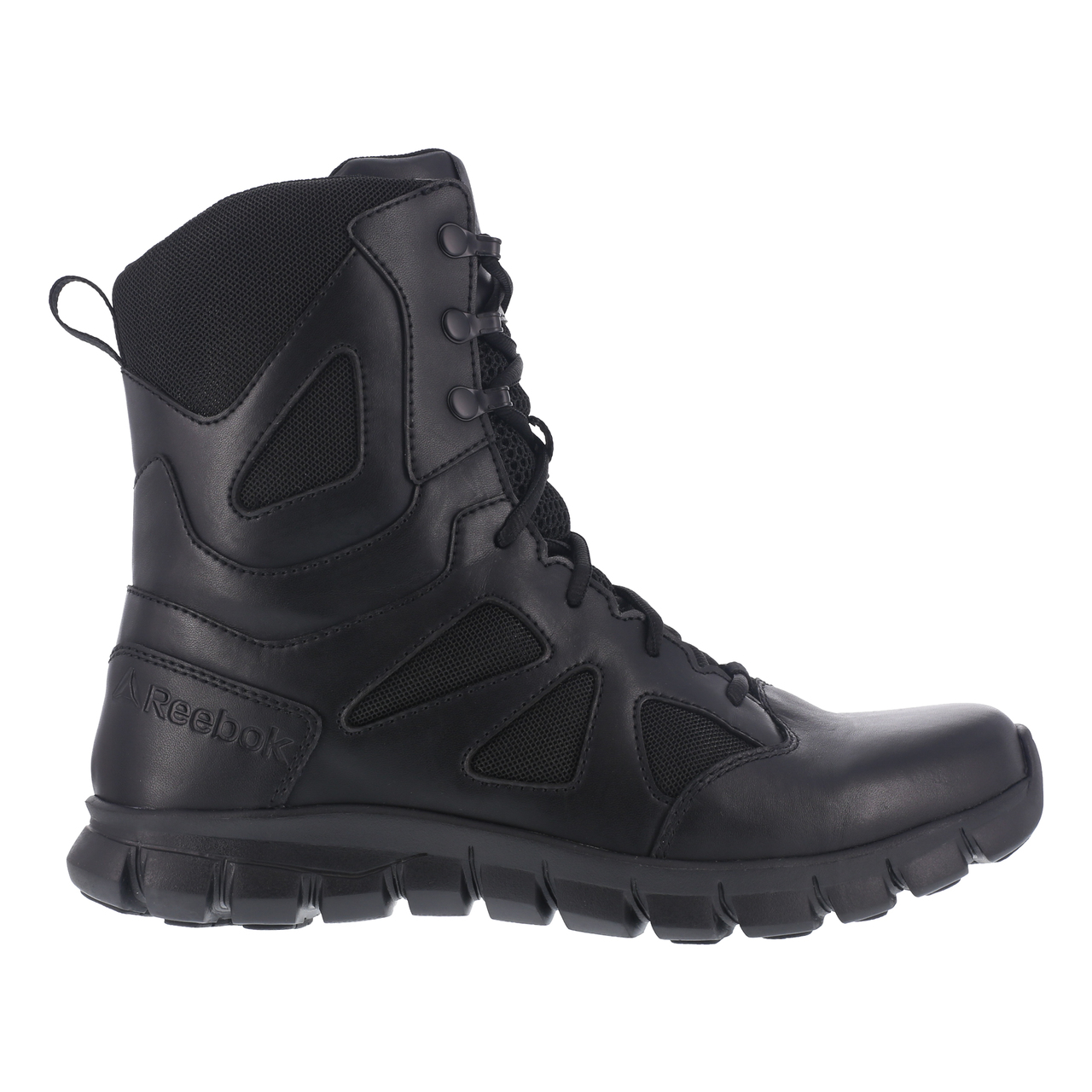 REEBOK 8" SUBLITE CUSHION TACTICAL SIDE ZIP BOOTS