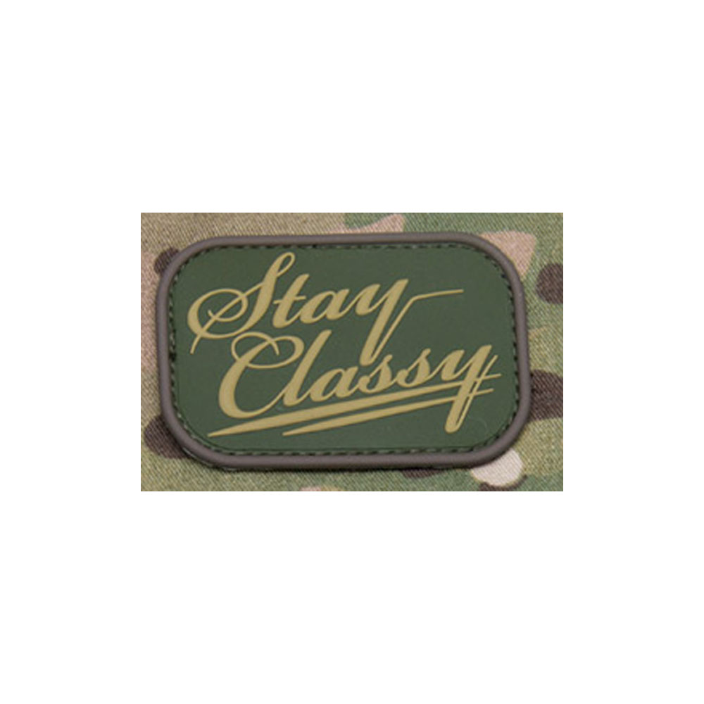 MIL-SPEC MONKEY "STAY CLASSY" PVC PATCH