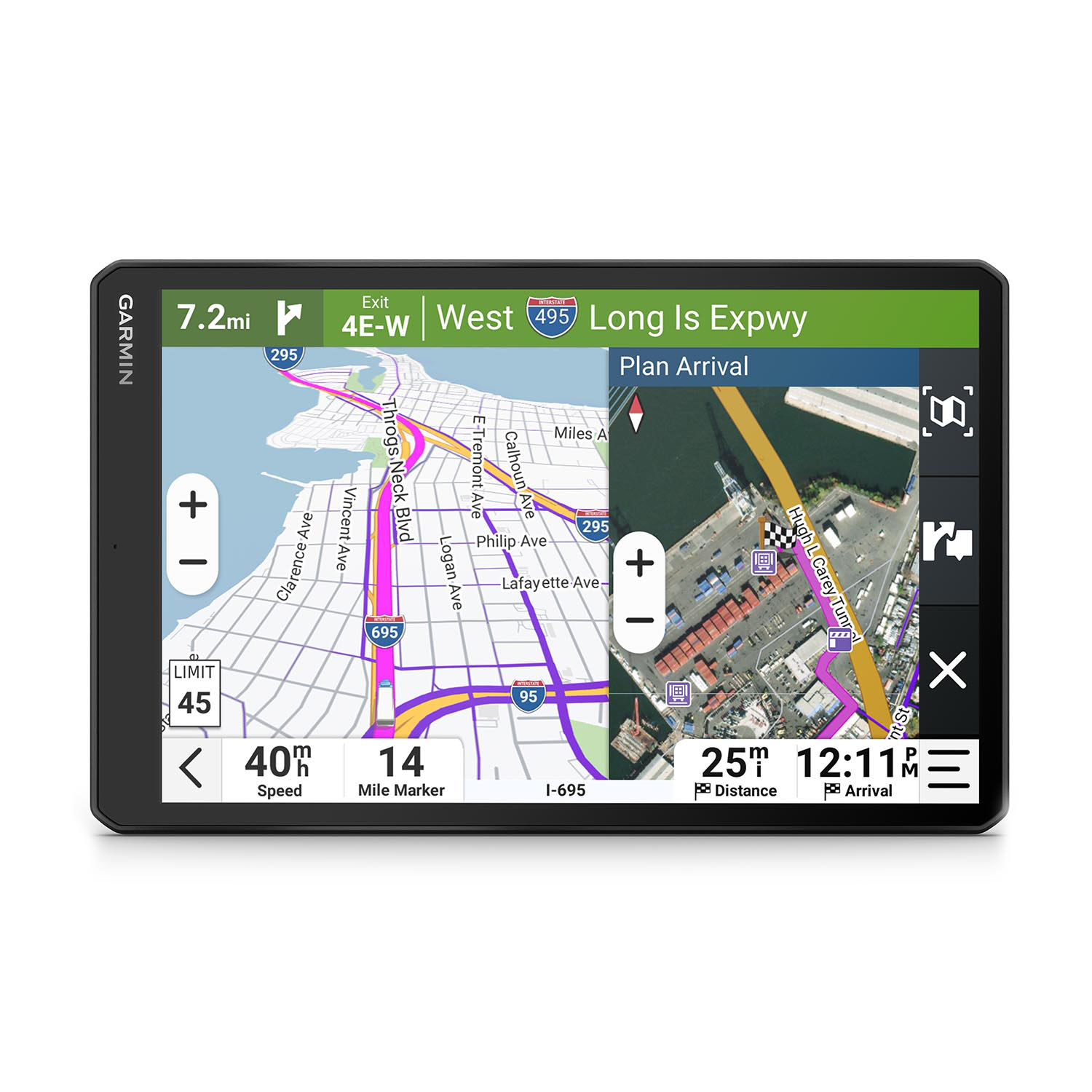 Garmin dezl OTR1020 Truck Navigator